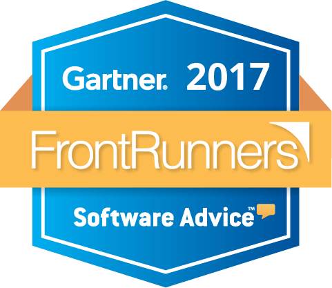 FrontRunners Badge Gartner 2017 Software Advice
