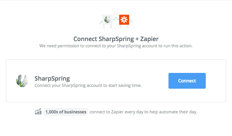 SharpSpring Teamgate Zapier 4