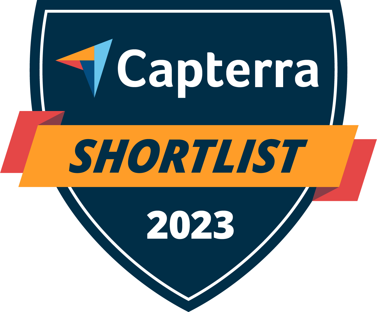 Capterra Shortlist badge