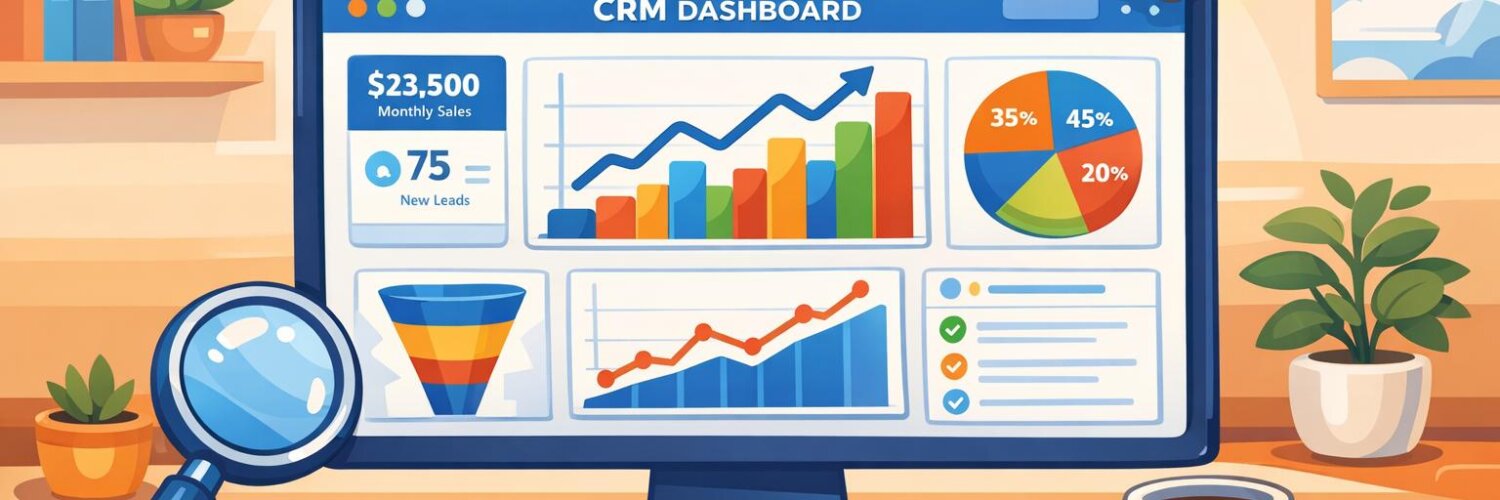 How CRM Dashboards Improve Sales Insights