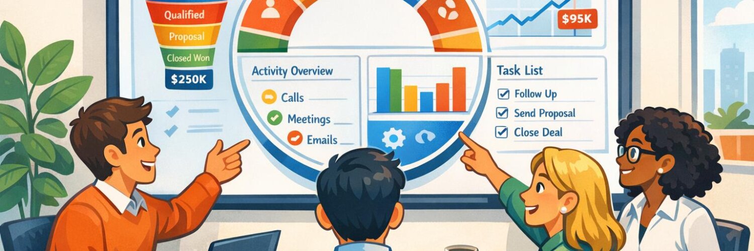 How to Run a Weekly Sales Meeting Using Only CRM Data
