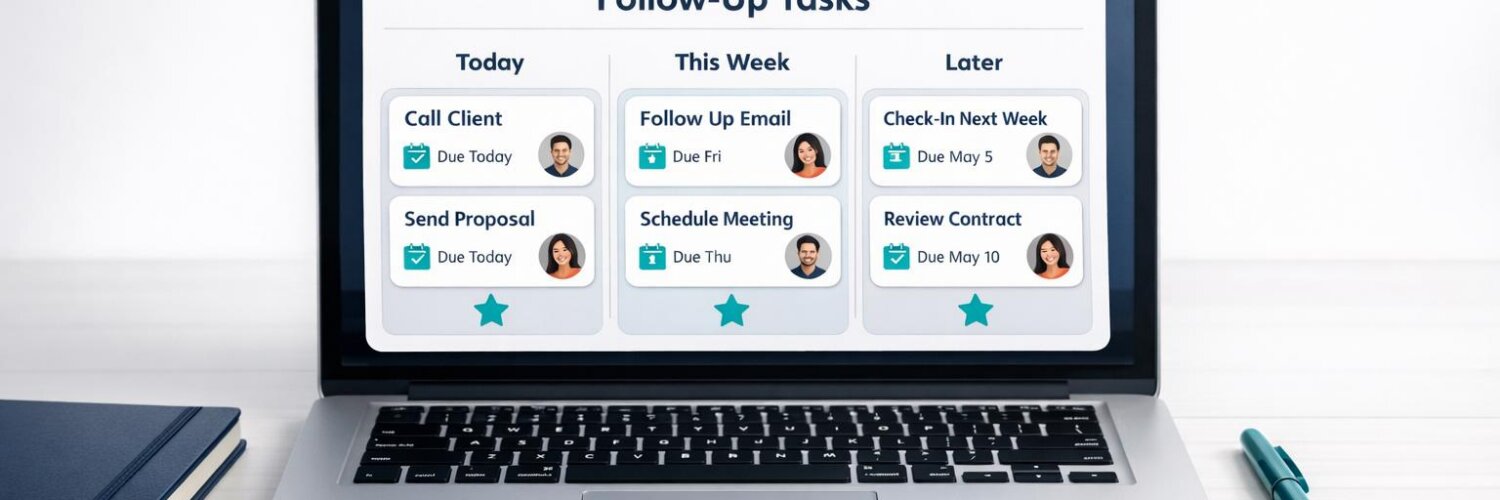 How CRM Task Management Improves Sales Follow-Up