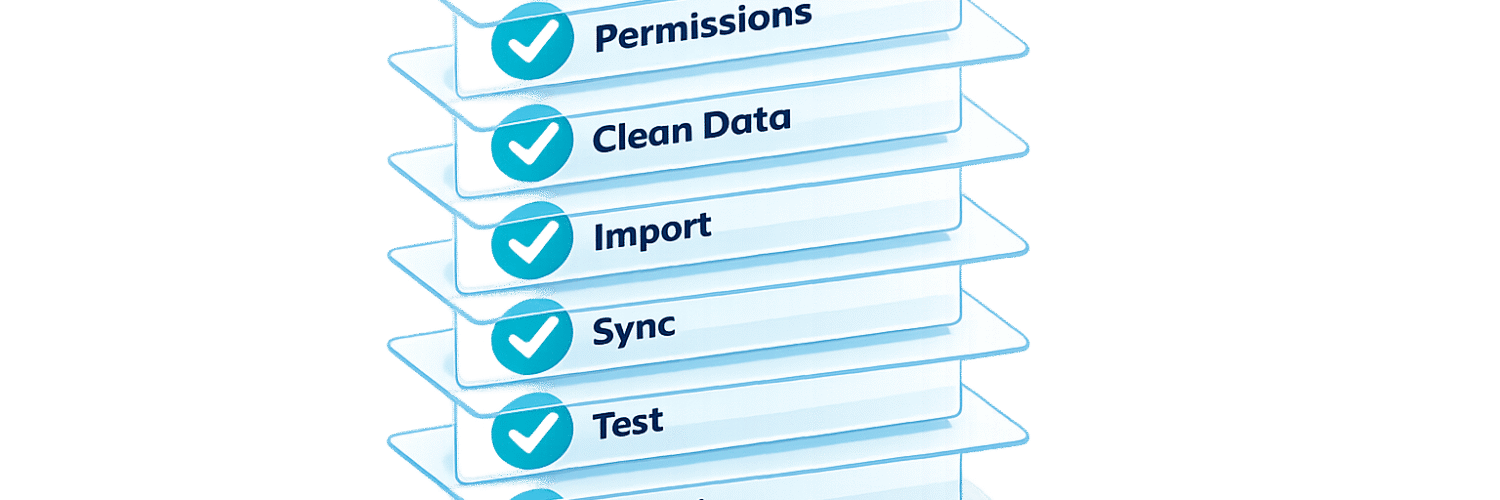 Checklist for Setting Up Shared Contact Management