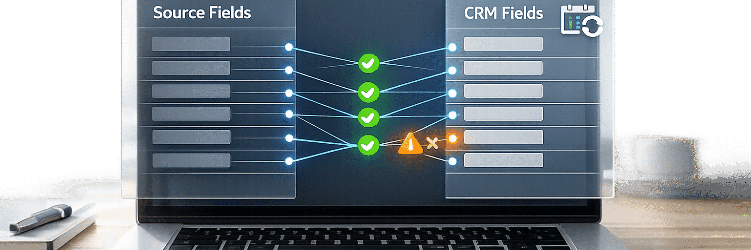 Mapeo de datos para automatización de importación de CRM