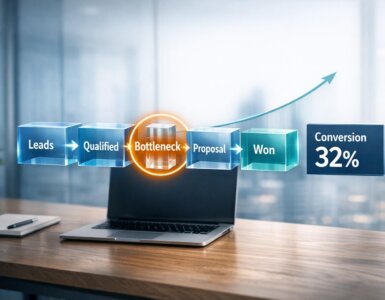 Cómo usar datos para el seguimiento del desempeño de ventas