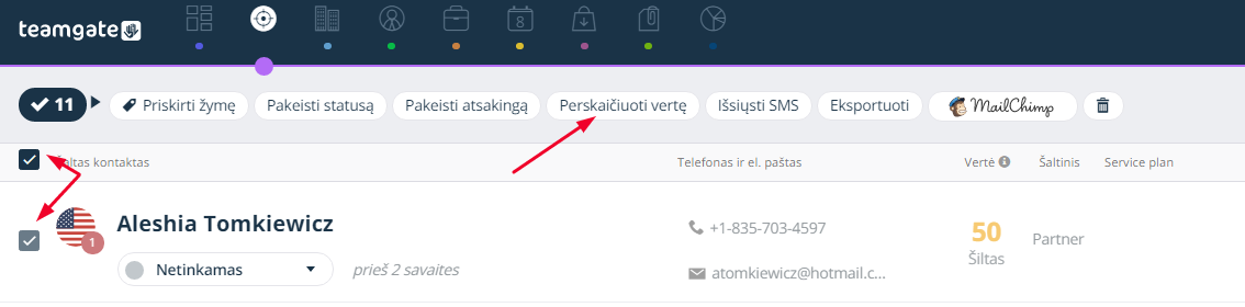 Kaip nustatyti šalto kontakto vertę?