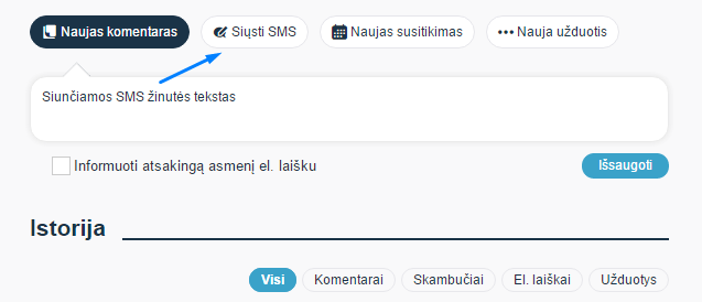 Nexmo. Siųskite SMS žinutes savo klientams