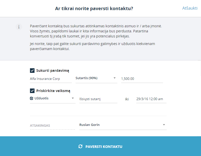 Kas yra šalto kontakto konvertavimas?