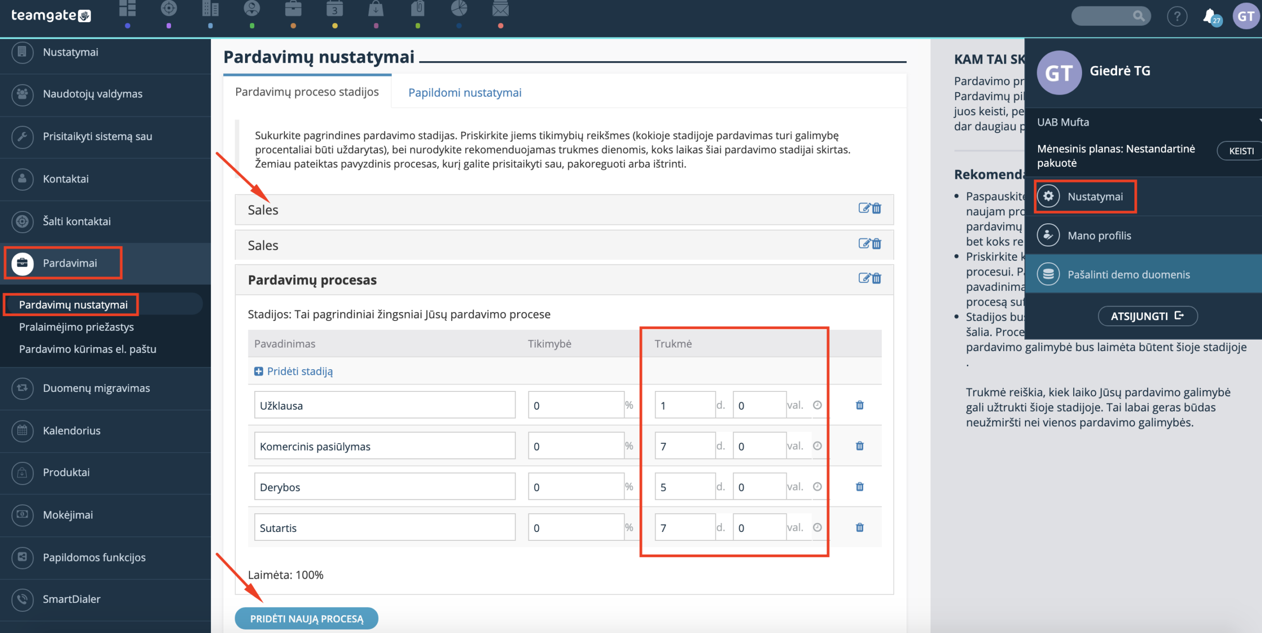 Pardavimu_-piltuve_lio-stadiju_-trukme_-nustatymai-Teamgate-CRM.png
