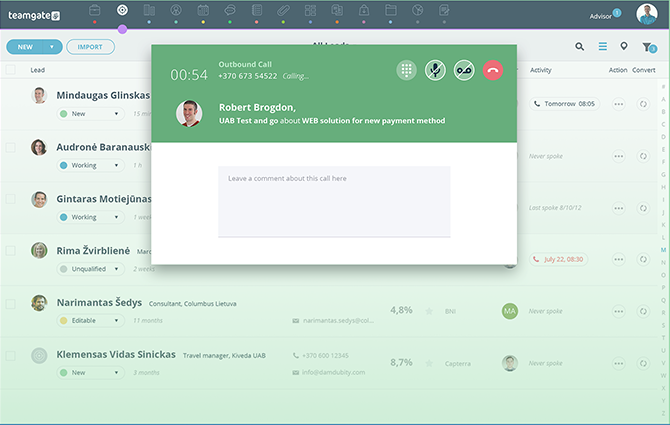 Twilio ir Teamgate integracija. Kaip apjungti?