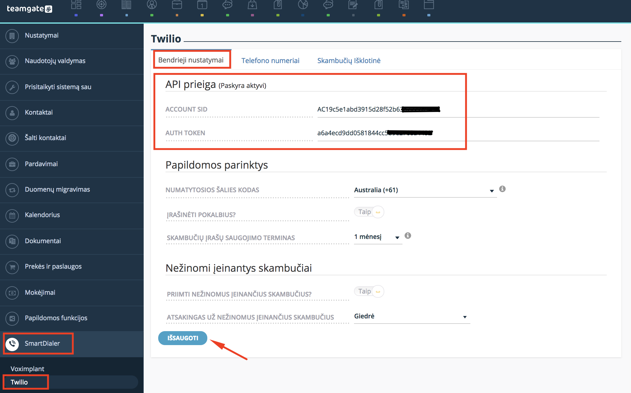twilio-apjungimas-su-teamgate-crm-nustatymai.png
