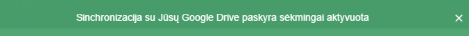 Google Drive. Sinchronizuokite savo failus