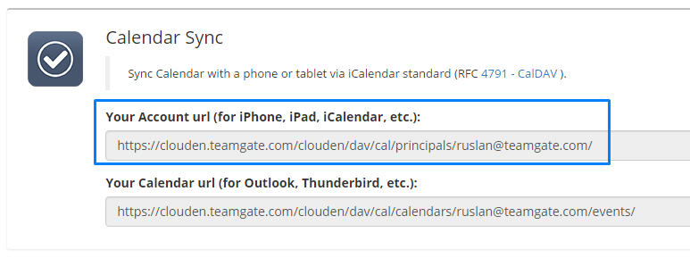 Kaip apjungti savo iPhone/iPad su Teamgate, naudojant CalDAV?