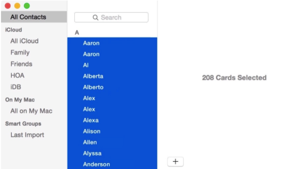 ¿Cómo importar contactos fríos de la libreta de direcciones de Mac?