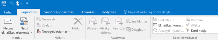 Kaip importuoti šaltus kontaktus iš Outlook?