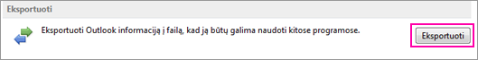 Kaip importuoti šaltus kontaktus iš Outlook?