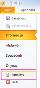 Kaip importuoti šaltus kontaktus iš Outlook?