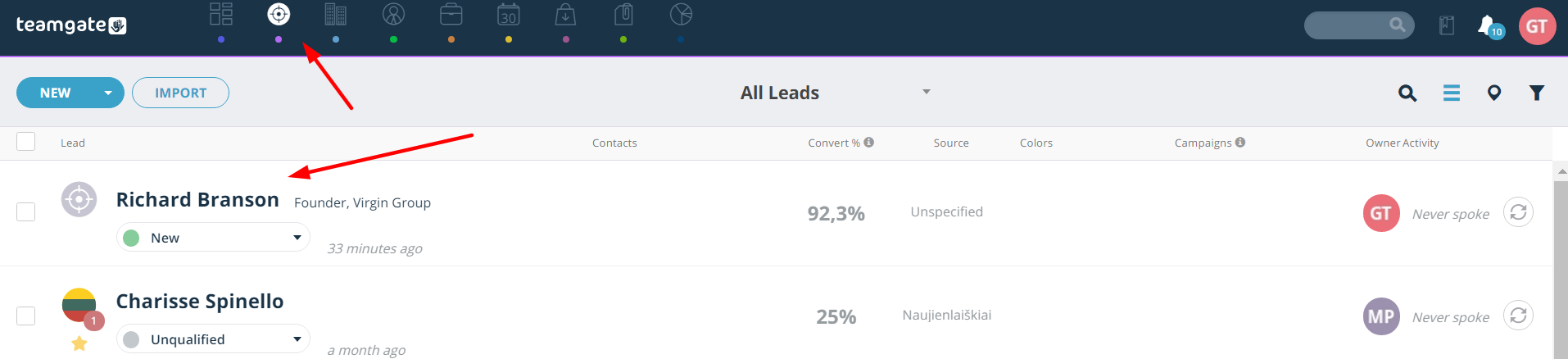 Teamgate-LinkedIn Shuttle