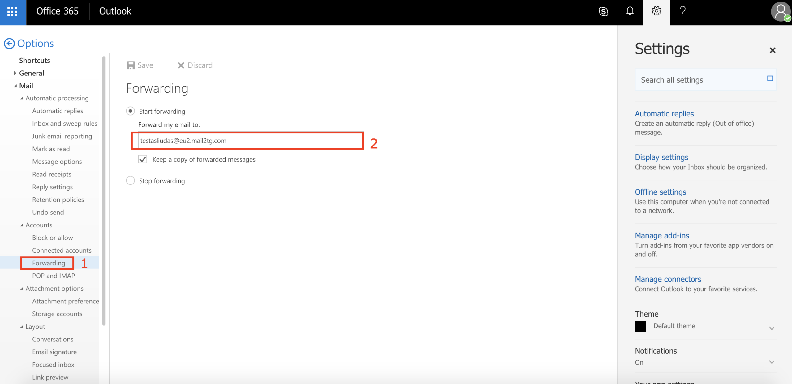 add-email-forwarding-address-Teamgate.png