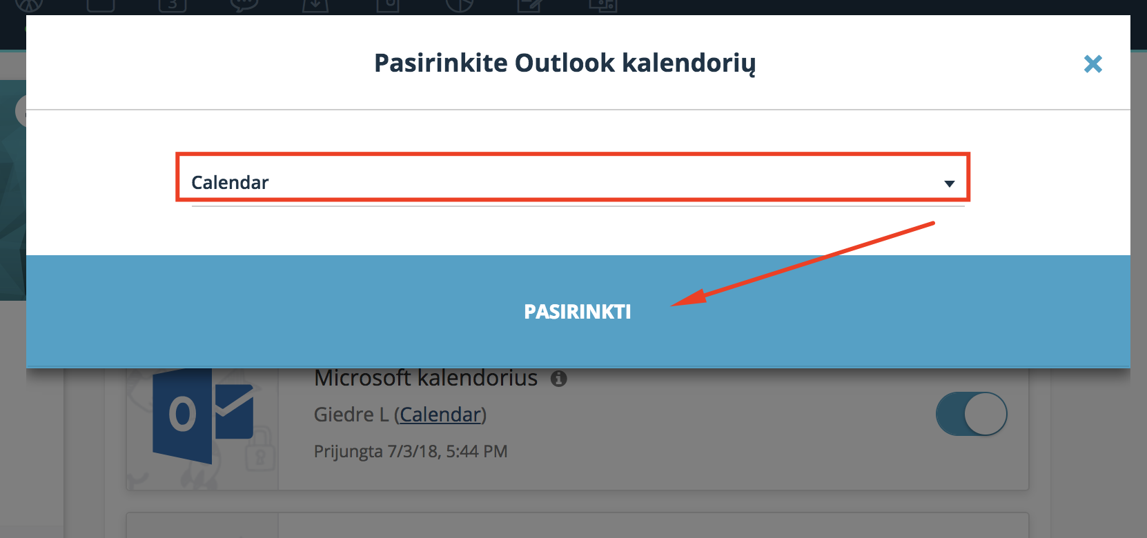 pasirinkite-outlook-kalendoriu_-my-profile-Teamgate-CRM.png