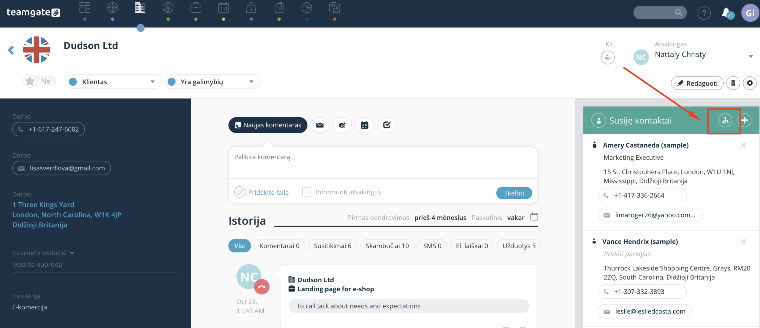 Susije_-kontaktai-kontaktu_-medis-Teamgate-CRM.png